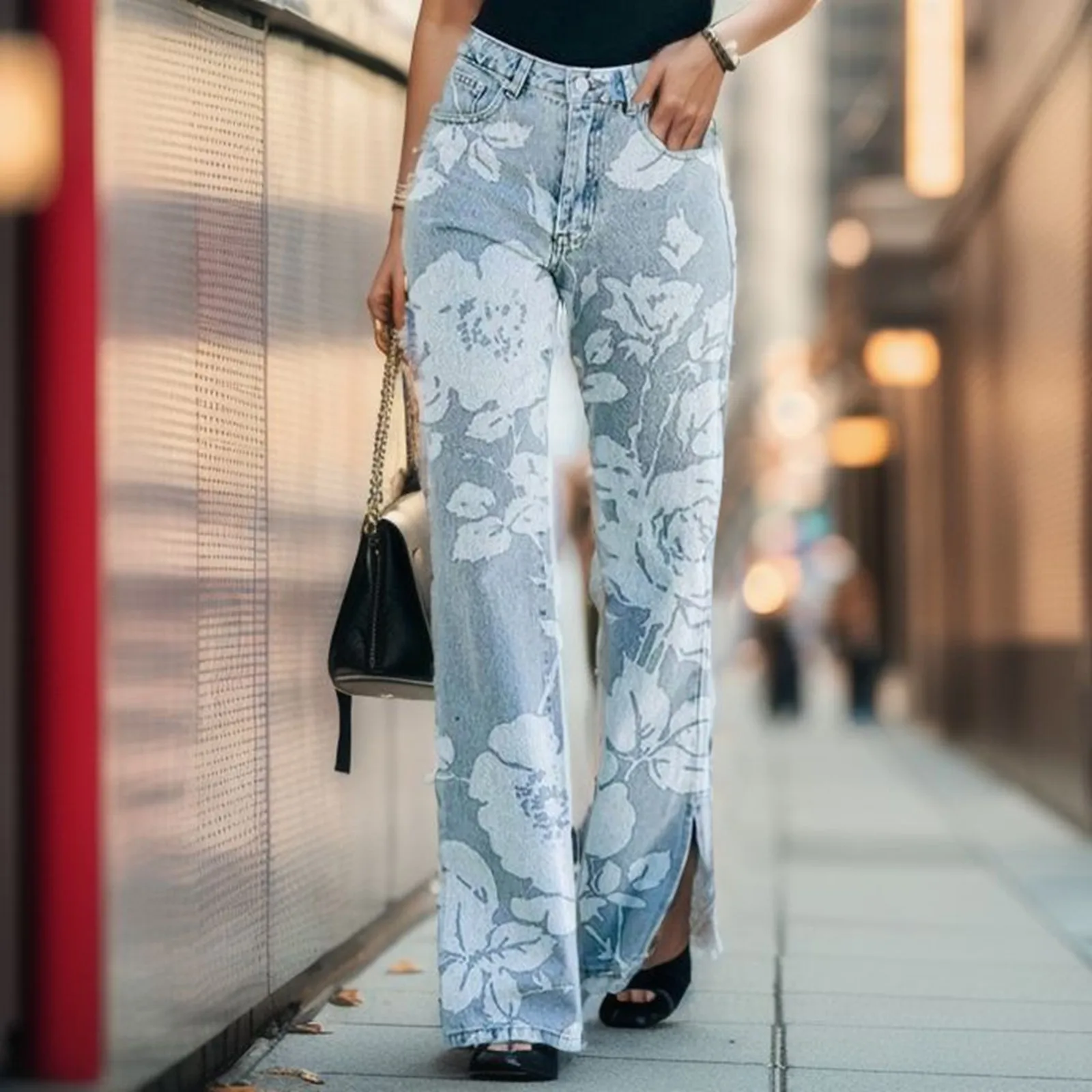 Women Casual Wide Leg Pants Vintage Femme Ropa Mujer Print Ethnic Style New Streetwear Hot Clothing Fashion Clothes New Arrival
Women Casual Wide Leg Pants Vintage Femme Ropa Mujer Print Ethnic Style New Streetwear Hot Clothing Fashion Clothes New Arrival