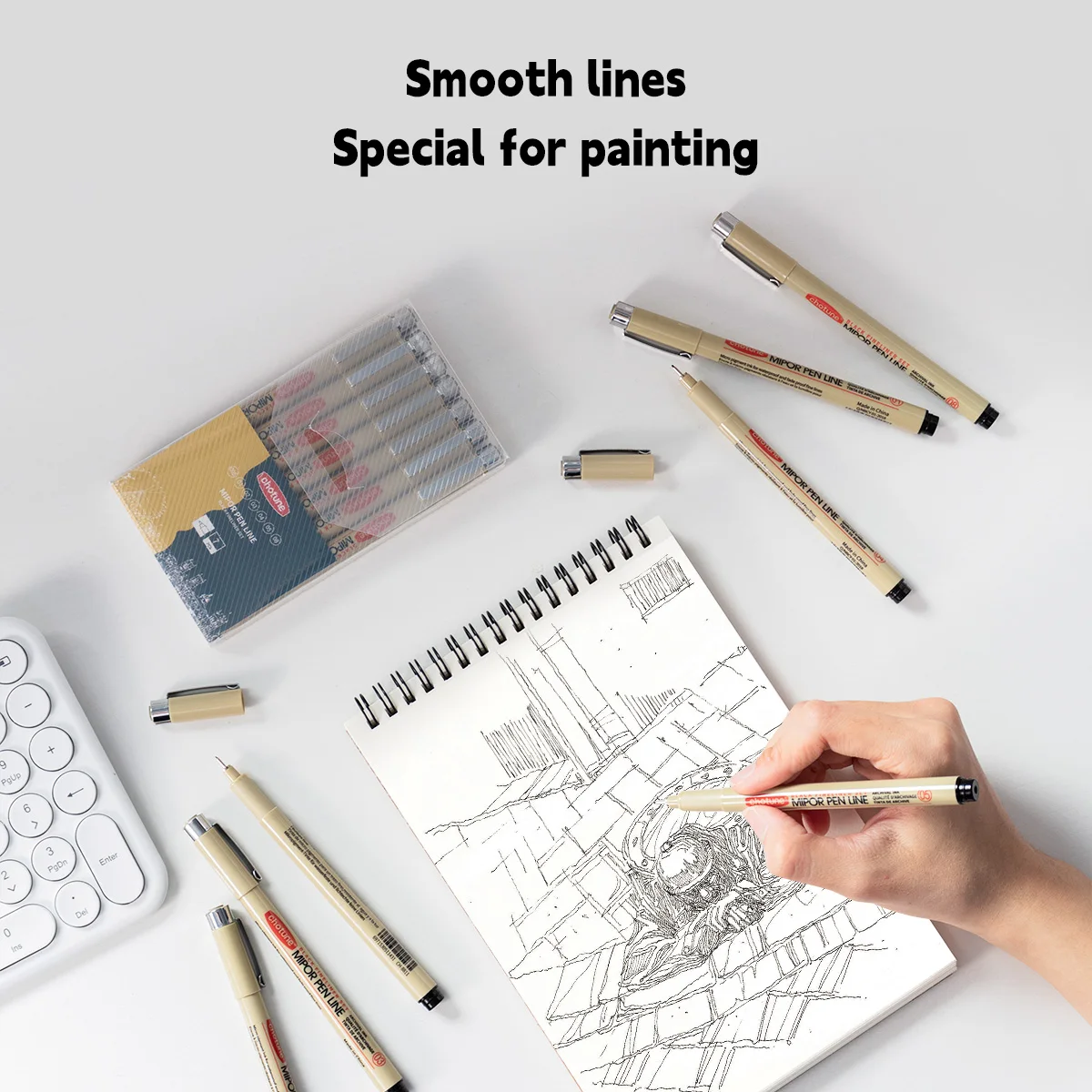 Manga Markers Needle Pen Art Hand-painted Hook Line Pen Sketch Pens Stationery Set Art Supplies School Supplies Art Sakura Pen
Manga Markers Needle Pen Art Hand-painted Hook Line Pen Sketch Pens Stationery Set Art Supplies School Supplies Art Sakura Pen