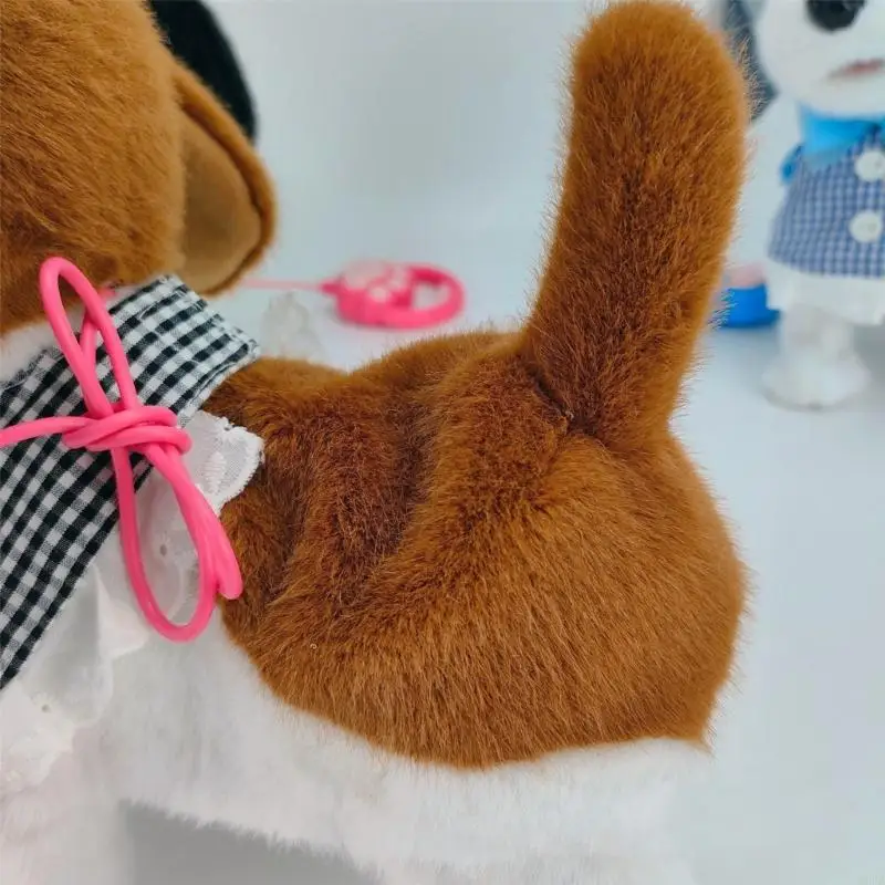 Kids Electric Pet Toy Plush Dog Walking Barking Dog Remote Control Puppy Interactive Companion for Toddler Gift
Kids Electric Pet Toy Plush Dog Walking Barking Dog Remote Control Puppy Interactive Companion for Toddler Gift