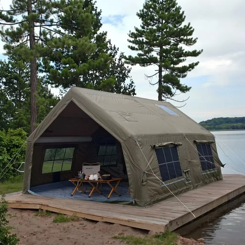 YYD 5-8 Person 2BR Inflatable Tent 17.2㎡ Waterproof 3000mm 4 Season Fast Setup 800W Pump Family Outdoor Party
YYD 5-8 Person 2BR Inflatable Tent 17.2㎡ Waterproof 3000mm 4 Season Fast Setup 800W Pump Family Outdoor Party