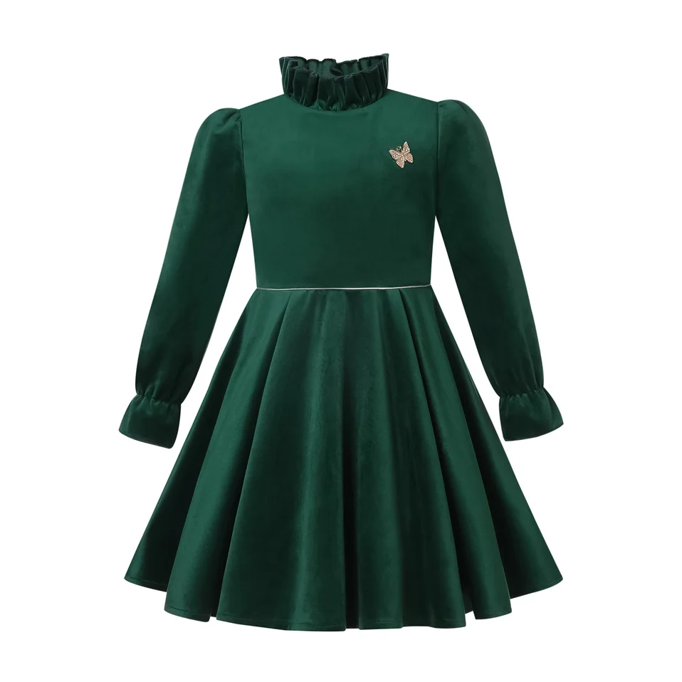 Pettigirl Christmas Autumn Winter Girls Kids Children Green Velvet Party Dresses Outfits with Hairband Size 2 3 4 5 6 8 10 12y
Pettigirl Christmas Autumn Winter Girls Kids Children Green Velvet Party Dresses Outfits with Hairband Size 2 3 4 5 6 8 10 12y