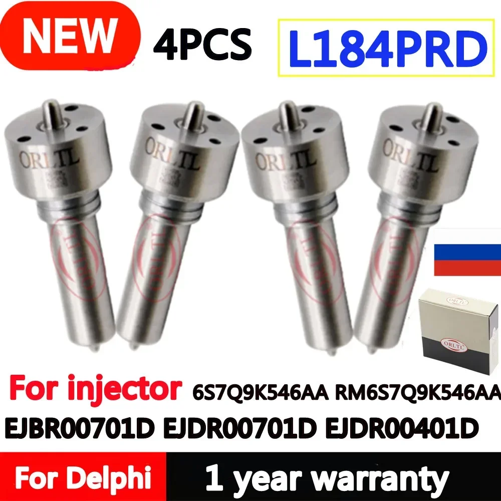 4PCS L184PRD Diesel Injector Repair Kit Nozzle L184 PRD L184 PBC For EJBR00701D EJDR00701D EJDR00401D 6S7Q9K546AA RM6S7Q9K546AA
4PCS L184PRD Diesel Injector Repair Kit Nozzle L184 PRD L184 PBC For EJBR00701D EJDR00701D EJDR00401D 6S7Q9K546AA RM6S7Q9K546AA