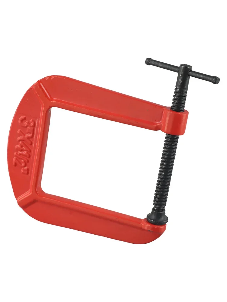 G Clamp Fixture Heavy Duty Clamp For Metalworking Tasks High Hardness T-bar Handle Long-lasting Ductile Cast Iron
G Clamp Fixture Heavy Duty Clamp For Metalworking Tasks High Hardness T-bar Handle Long-lasting Ductile Cast Iron