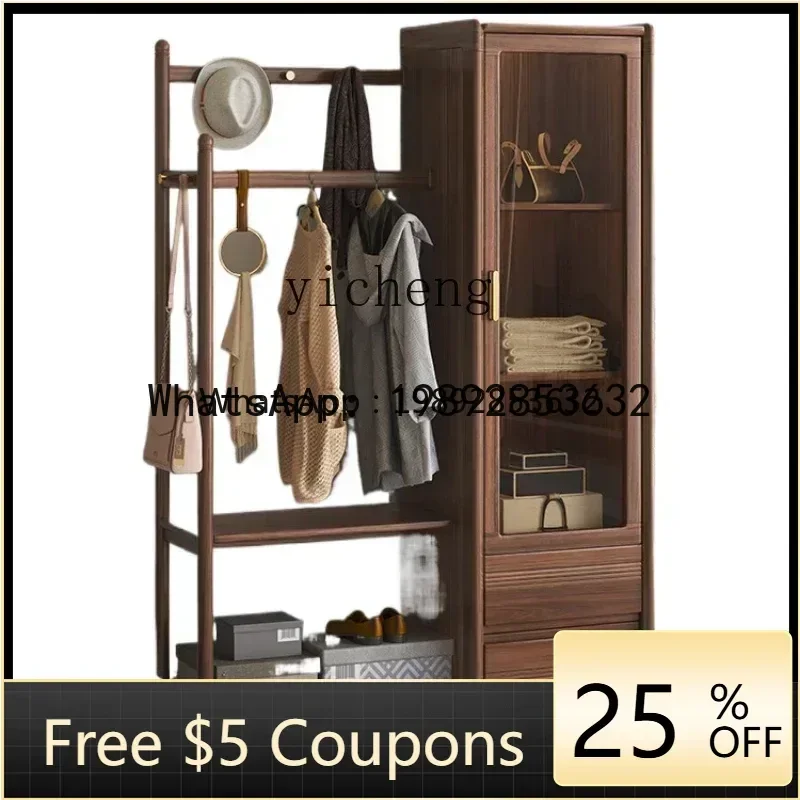 GZ new Chinese solid wood coat rack multi-functional floor rack household bedroom wardrobe hanging clothes rack
GZ new Chinese solid wood coat rack multi-functional floor rack household bedroom wardrobe hanging clothes rack