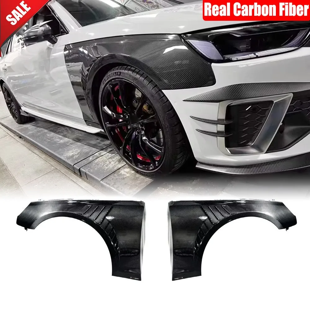 For Audi A4 B9.5 S-Line S4 RS4 20UP Real Carbon Exterior Side Fender Vent Trims Car Accessories
For Audi A4 B9.5 S-Line S4 RS4 20UP Real Carbon Exterior Side Fender Vent Trims Car Accessories