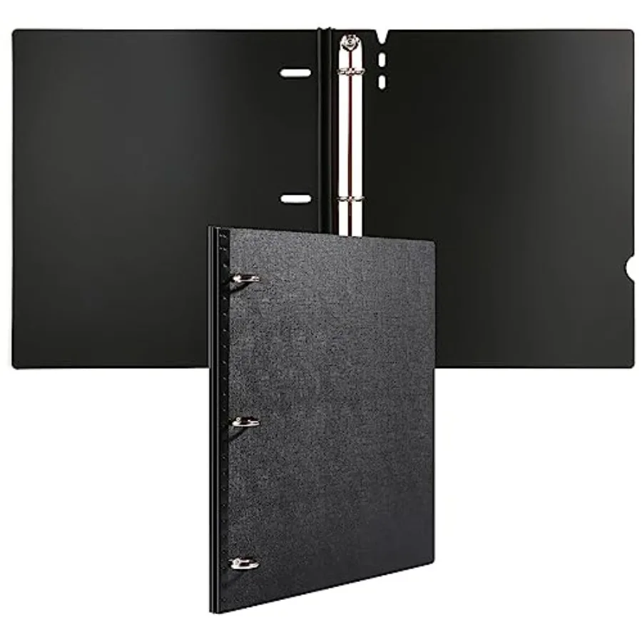 Telescoping 3 Ring Binder,Expandable Flexible Binder - Patented Design for Easy Portability, Holds 160 Sheets, for School, Offi
Telescoping 3 Ring Binder,Expandable Flexible Binder - Patented Design for Easy Portability, Holds 160 Sheets, for School, Offi