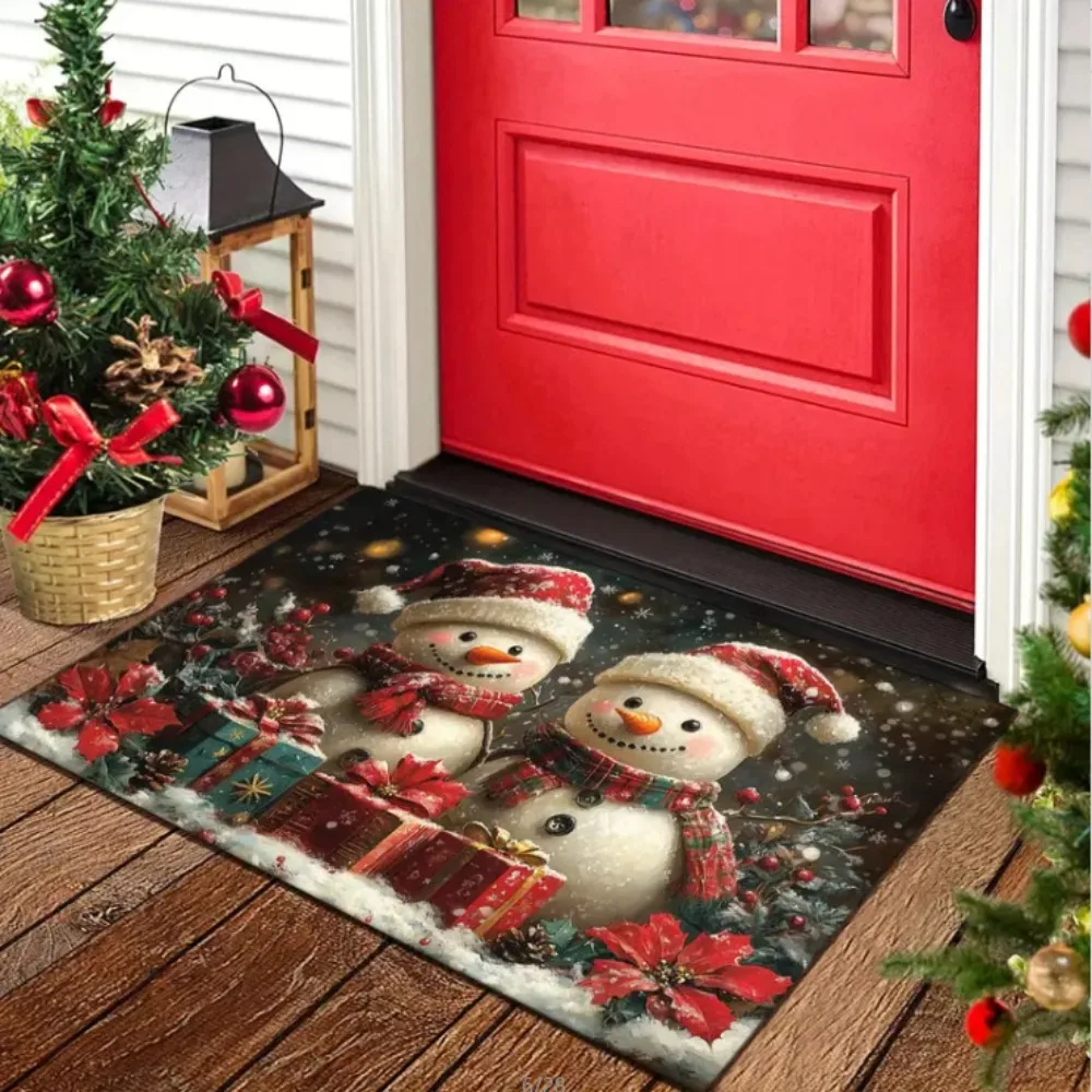 40*60cm Christmas Absorbent Bath Rug Mat Square Crystal Velvet Toilet Entrance Mud Mat Quick Dry Ultra Thin Oval Floor Mat
40*60cm Christmas Absorbent Bath Rug Mat Square Crystal Velvet Toilet Entrance Mud Mat Quick Dry Ultra Thin Oval Floor Mat