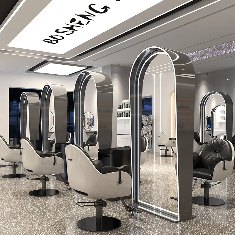 Single Side Large Full Length Styling Barber Shop Furniture Hairdressing Makeup Led Beauty Salon Mirror
Single Side Large Full Length Styling Barber Shop Furniture Hairdressing Makeup Led Beauty Salon Mirror
