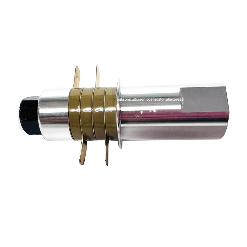 28KHz/200W Piezo Ceramic Ultrasonic Transducer For Handheld Plastic Welding Machine Ultrasonic Converter
28KHz/200W Piezo Ceramic Ultrasonic Transducer For Handheld Plastic Welding Machine Ultrasonic Converter