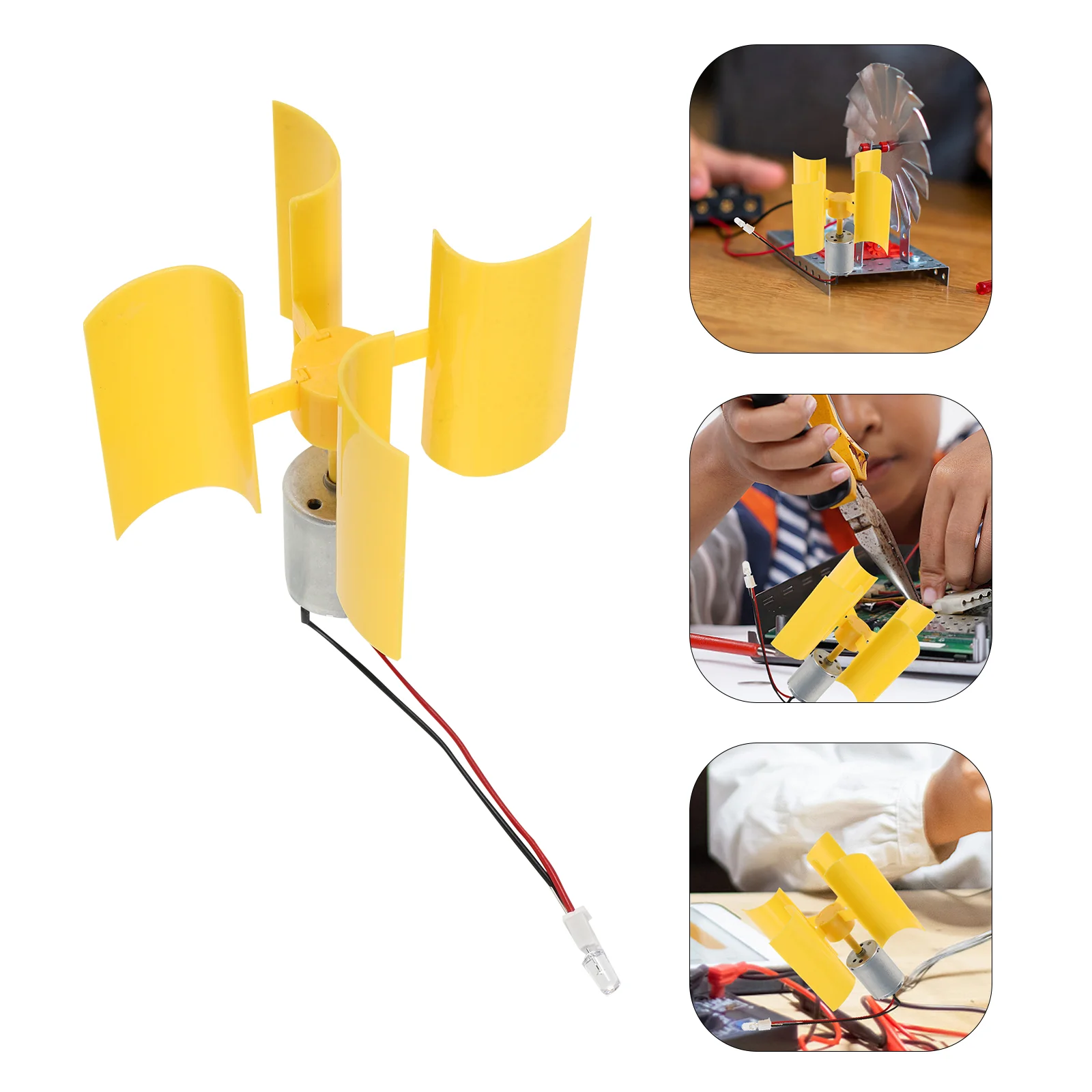 2 Pcs Wind Turbines Mini Generator Portable Energy Outdoor Generators Miniature Tools Small Motor 
2 Pcs Wind Turbines Mini Generator Portable Energy Outdoor Generators Miniature Tools Small Motor