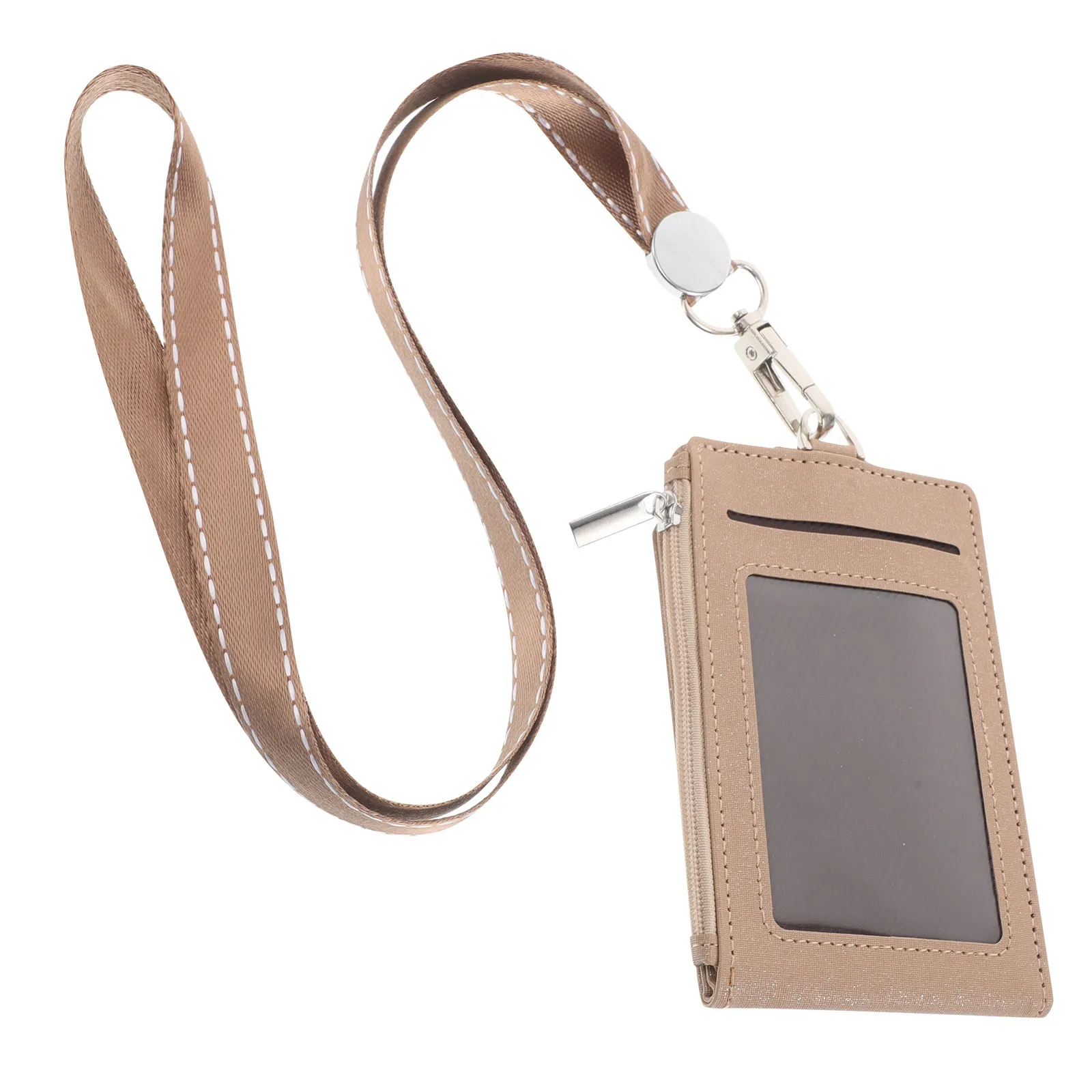 Name Card Sleeve Protective Badge Holder with Lanyard for Work School Office Events Id Badge Cover Holder
Name Card Sleeve Protective Badge Holder with Lanyard for Work School Office Events Id Badge Cover Holder