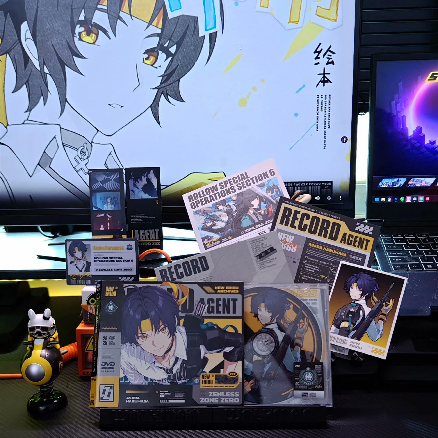 Game Zenless Zone Zero Kakihara Tetsuya Music CD Story Image DVD Asaba Harumasa OST Album Music Record Cosplay Soundtracks Box
Game Zenless Zone Zero Kakihara Tetsuya Music CD Story Image DVD Asaba Harumasa OST Album Music Record Cosplay Soundtracks Box