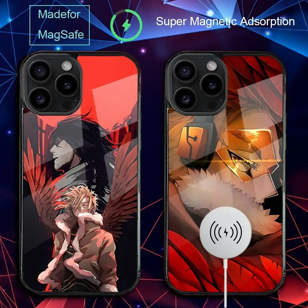 My Hero Anime Hawks Phone Case For iPhone 17,16,15,14,13,12,11,Pro,Max,Plus,Mini,SE4,E Magnetic Magsafe Wireless Charging 
My Hero Anime Hawks Phone Case For iPhone 17,16,15,14,13,12,11,Pro,Max,Plus,Mini,SE4,E Magnetic Magsafe Wireless Charging