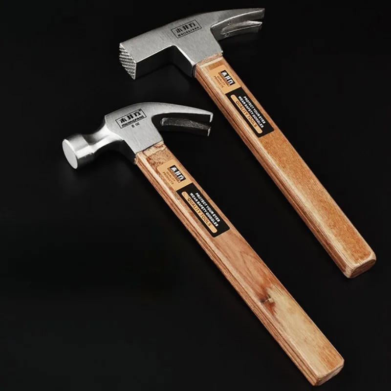 Woodworking High Carbon Steel Magnetic Claw Hammer Sturdy and Durable Multifunctional Household Repair Nail Hammer Hand Tools
Woodworking High Carbon Steel Magnetic Claw Hammer Sturdy and Durable Multifunctional Household Repair Nail Hammer Hand Tools