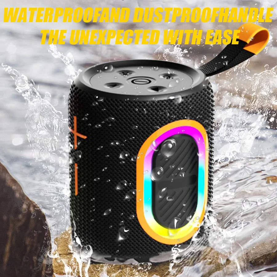 A360 Portable Bluetooth Speaker with Handle, Bass Booster, Outdoor LED RGB Lighting & Diaphragm Tweeter
A360 Portable Bluetooth Speaker with Handle, Bass Booster, Outdoor LED RGB Lighting & Diaphragm Tweeter