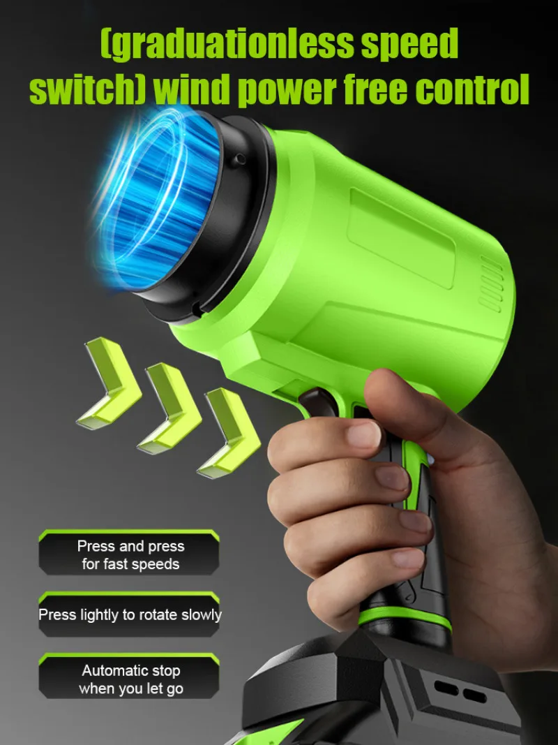 【Вилка ЕС/Великобритании/США/Австралии】 Бытовая мощная беспроводная воздуходувка, литиевая батарея, очиститель пепла с сильной пылью, инструмент для чистки сада
【Вилка ЕС/Великобритании/США/Австралии】 Бытовая мощная беспроводная воздуходувка, литиевая батарея, очиститель пепла с сильной пылью, инструмент для чистки сада