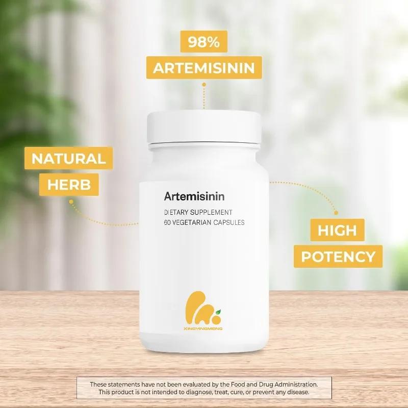 300 milligrams of artemisinin per day - standardized to 98% artemisinin enhances the immune system -60 vegetarian capsules
300 milligrams of artemisinin per day - standardized to 98% artemisinin enhances the immune system -60 vegetarian capsules