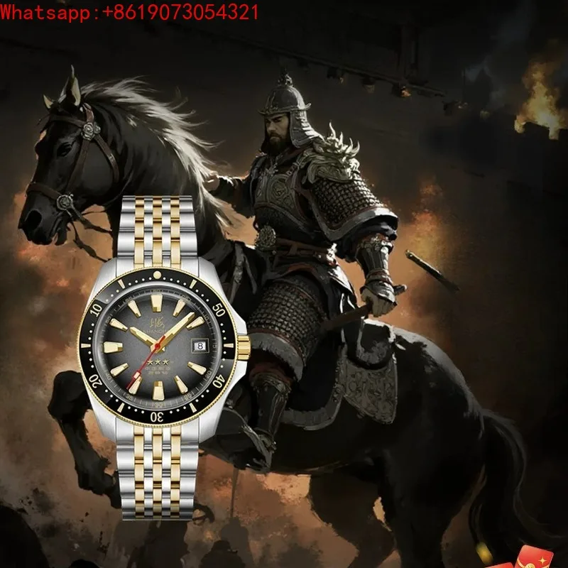 The Great Qin Empire General Watch Type 114 Classic Retro Men's Self-winding Diving Watch Mechanical Watch
The Great Qin Empire General Watch Type 114 Classic Retro Men's Self-winding Diving Watch Mechanical Watch