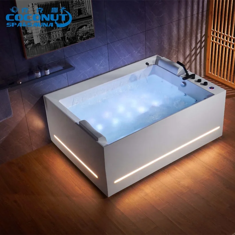 Modern Automatic White Acrylic Massage Bath Tub With Faucets Transparent Glass Design For Villas
Modern Automatic White Acrylic Massage Bath Tub With Faucets Transparent Glass Design For Villas