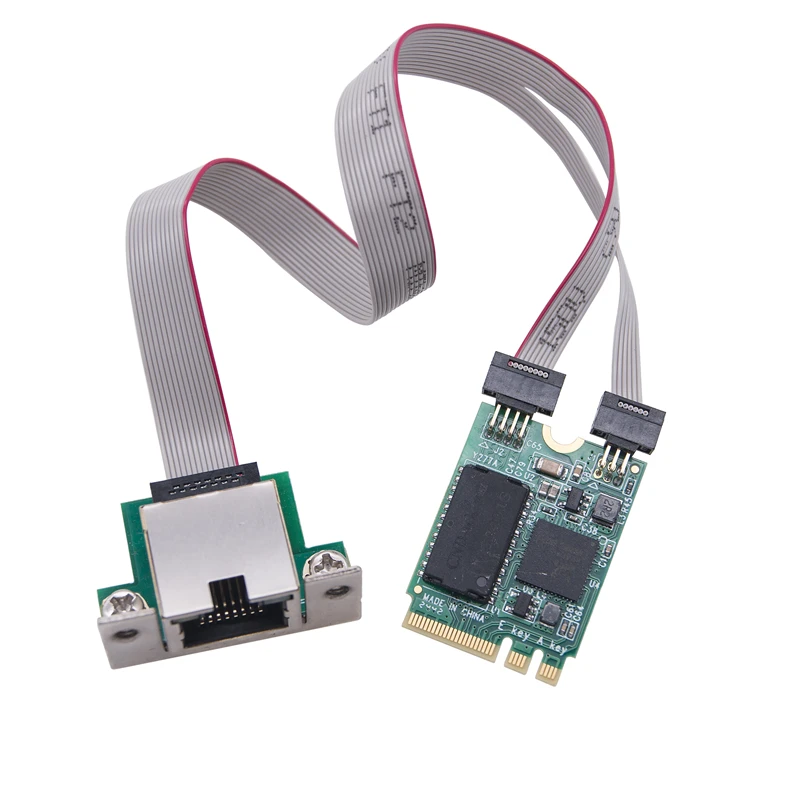 NEW 5Gbps Network Card M2 M.2 A+E Key to RJ45 Com Port Lan Card NIC RTL8126 Chip 5G Gigabit Ethernet Network Adapter for Desktop
NEW 5Gbps Network Card M2 M.2 A+E Key to RJ45 Com Port Lan Card NIC RTL8126 Chip 5G Gigabit Ethernet Network Adapter for Desktop
