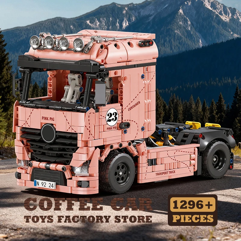 High-Tech Heavy Truck Bricks MOC Sets City Cargo Lorry Assemble STEM Toys Transporter Cars Building Blocks Model Adult Gifts DIY
High-Tech Heavy Truck Bricks MOC Sets City Cargo Lorry Assemble STEM Toys Transporter Cars Building Blocks Model Adult Gifts DIY