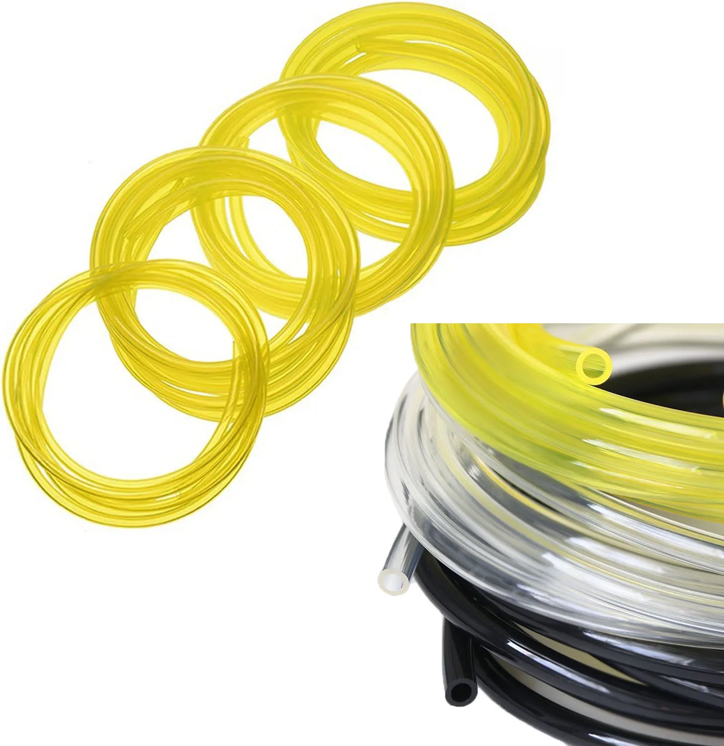 1M Fuel Gas Hose String Tube Petrol Pipe for Trimmer Chainsaw Blower Hoses DIY Tools 2x3.5/2.5x5/3x5/3x6/4x6/5x8/6x8/7x10mm
1M Fuel Gas Hose String Tube Petrol Pipe for Trimmer Chainsaw Blower Hoses DIY Tools 2x3.5/2.5x5/3x5/3x6/4x6/5x8/6x8/7x10mm