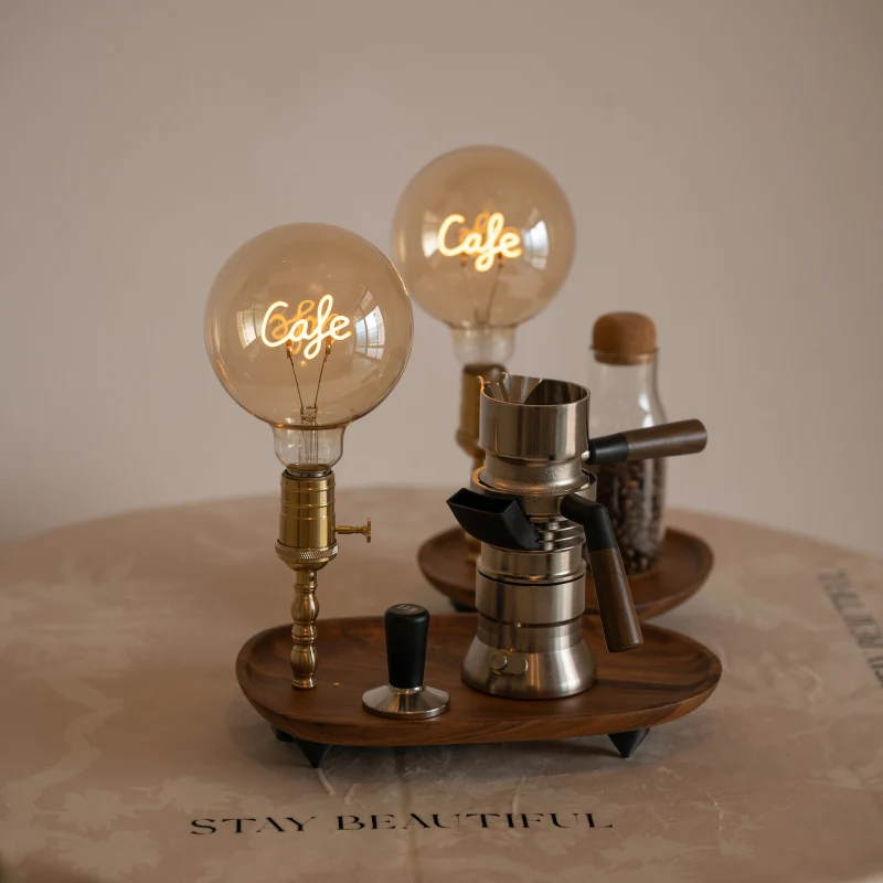 Nordic cafe bar light birthday gift retro cafe desktop ambient light decorative ornament
Nordic cafe bar light birthday gift retro cafe desktop ambient light decorative ornament