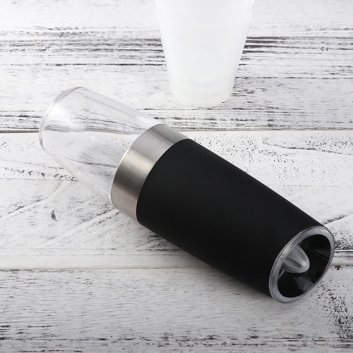 Electric Mill Stainless Steel Salt Grinder Kitchen Spice Grinder Tool Premium Handheld Pepper Mill Salt Pepper Shaker
Electric Mill Stainless Steel Salt Grinder Kitchen Spice Grinder Tool Premium Handheld Pepper Mill Salt Pepper Shaker