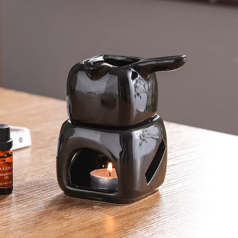 FY Ceramics Candle Heating Holder 150ml Square with Handle Tea Warmer Set Aromatherapy Lamp Club SPA Essential Oil Stove Burner
FY Ceramics Candle Heating Holder 150ml Square with Handle Tea Warmer Set Aromatherapy Lamp Club SPA Essential Oil Stove Burner