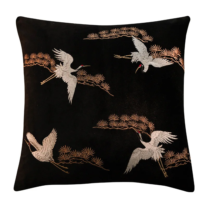 PYH medieval style throw pillow living room sofa bedside cushion model room pillow embroidery retro new Chinese
PYH medieval style throw pillow living room sofa bedside cushion model room pillow embroidery retro new Chinese