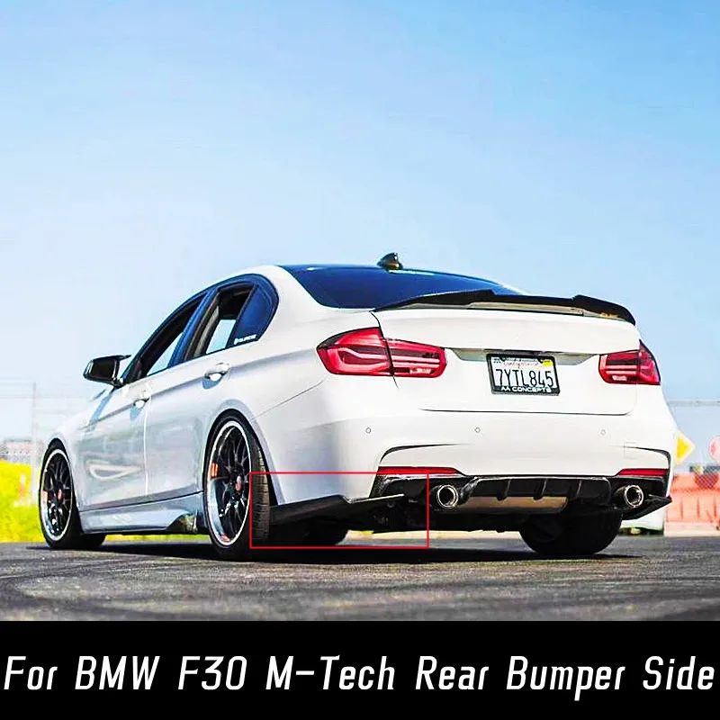 Real Carbon Fibe Rear Side Diffuser Splitters Rear Bumper Lip For 2013-2019 BMW 3 Series F30 M-Tech M-Sport Exterior Tuning
Real Carbon Fibe Rear Side Diffuser Splitters Rear Bumper Lip For 2013-2019 BMW 3 Series F30 M-Tech M-Sport Exterior Tuning