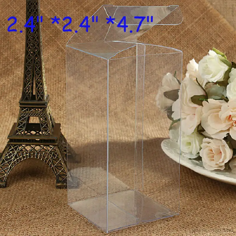 6x6x12cm Clear PVC Packaging Box Clear Wedding Christening Return Gift Display Boxes Free Shipping
6x6x12cm Clear PVC Packaging Box Clear Wedding Christening Return Gift Display Boxes Free Shipping