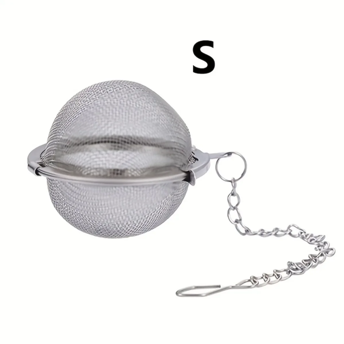 1 Piece Durable Stainless Steel Spice Filter Ball Reusable Seasoning Infuser Mesh Bag Multipurpose Kitchen Accessory For Soup Making Meat Stewing Marinade Prep Hot Pot Spice Filtration Home Daily Cooking Condiment Separation Supplies
1 Piece Durable Stainless Steel Spice Filter Ball Reusable Seasoning Infuser Mesh Bag Multipurpose Kitchen Accessory For Soup Making Meat Stewing Marinade Prep Hot Pot Spice Filtration Home Daily Cooking Condiment Separation Supplies