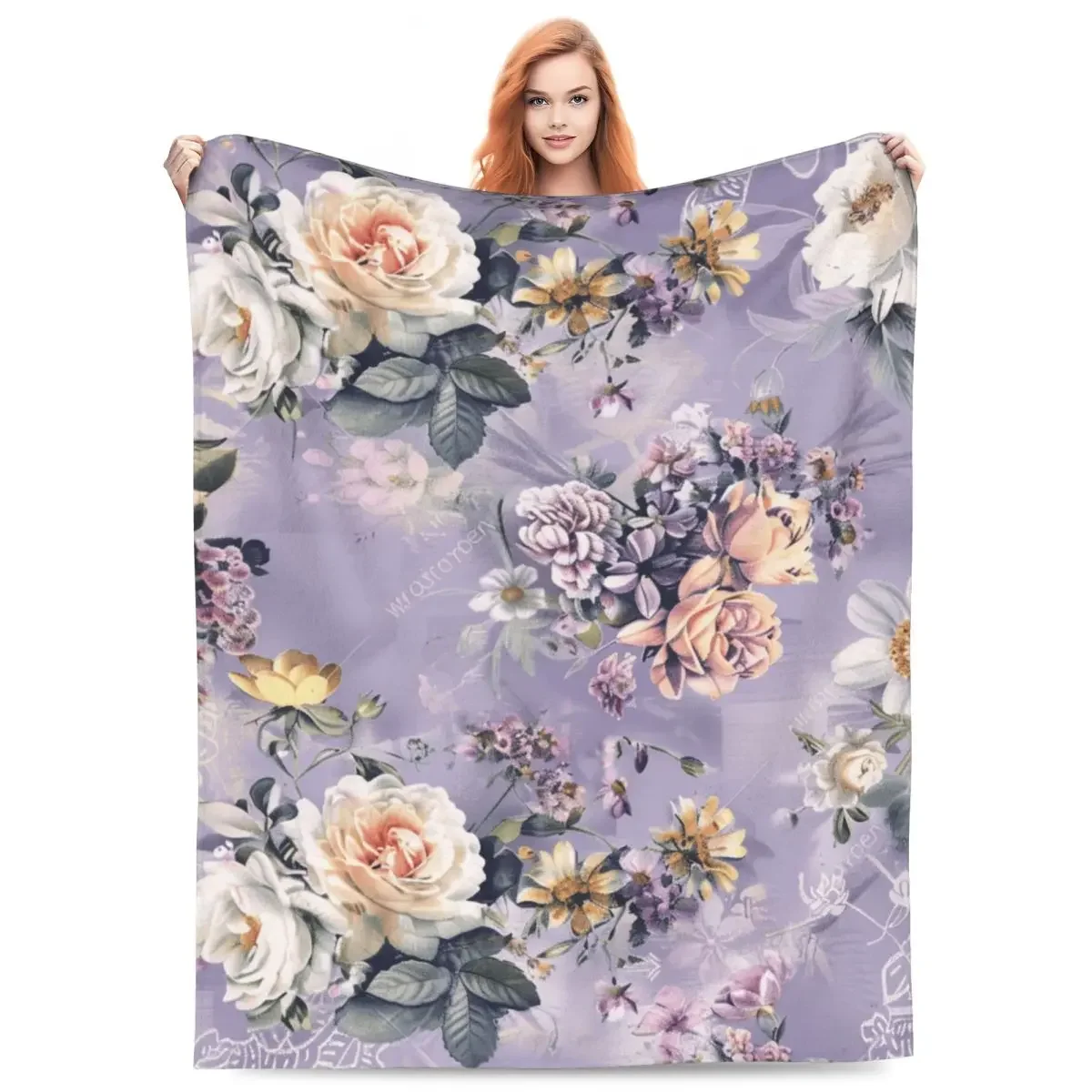Vintage Rose Cartoon Blanket Lightweight Style Home Textile Flannel Soft Throw Blanket Bedding
Vintage Rose Cartoon Blanket Lightweight Style Home Textile Flannel Soft Throw Blanket Bedding