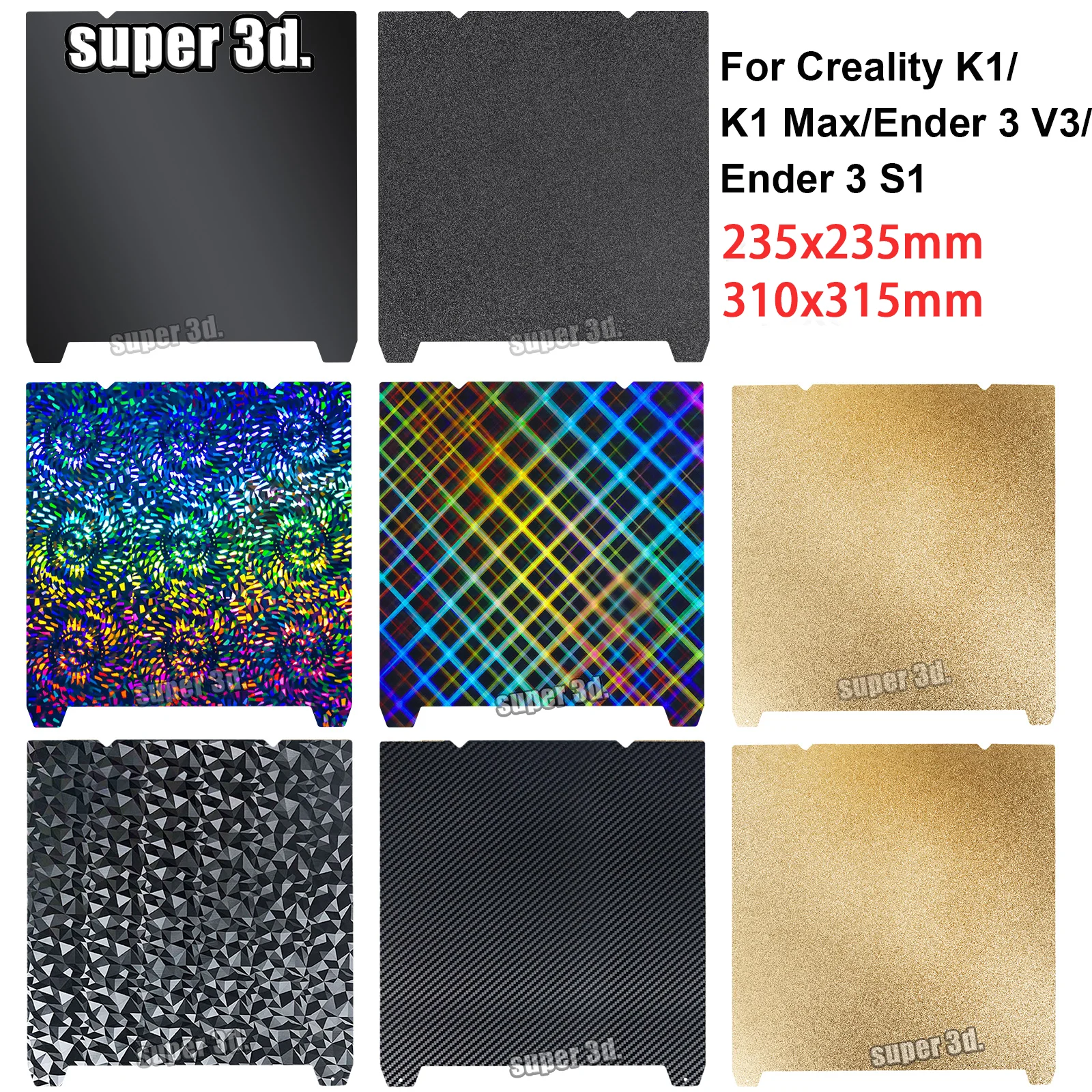 Обновление для Hotbed Creality K1, сборная пластина K1 Max Pei Bed, аксессуары для 3D-принтера Ender 3, для Creality Ender 3 V3 Se K1c/K1 Plate
Обновление для Hotbed Creality K1, сборная пластина K1 Max Pei Bed, аксессуары для 3D-принтера Ender 3, для Creality Ender 3 V3 Se K1c/K1 Plate