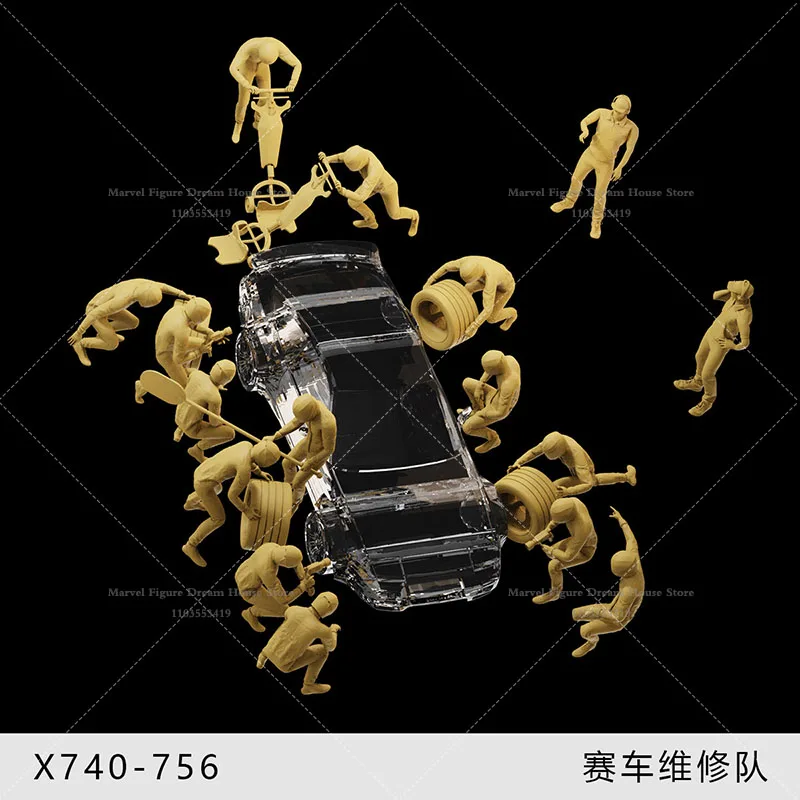 1/64 1/43 1/35 Scale Miniature Scene Dolls Un-panited White Mini Figure Model Professional Rapid Repair Service Team Pit Crew
1/64 1/43 1/35 Scale Miniature Scene Dolls Un-panited White Mini Figure Model Professional Rapid Repair Service Team Pit Crew