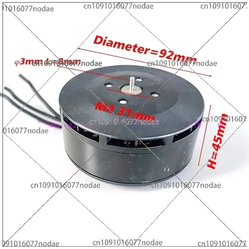 8318 External Rotation Brushless Motor, High-power Four-axis/six-axis FOC Disc Motor 100KV for Plant Protection
8318 External Rotation Brushless Motor, High-power Four-axis/six-axis FOC Disc Motor 100KV for Plant Protection