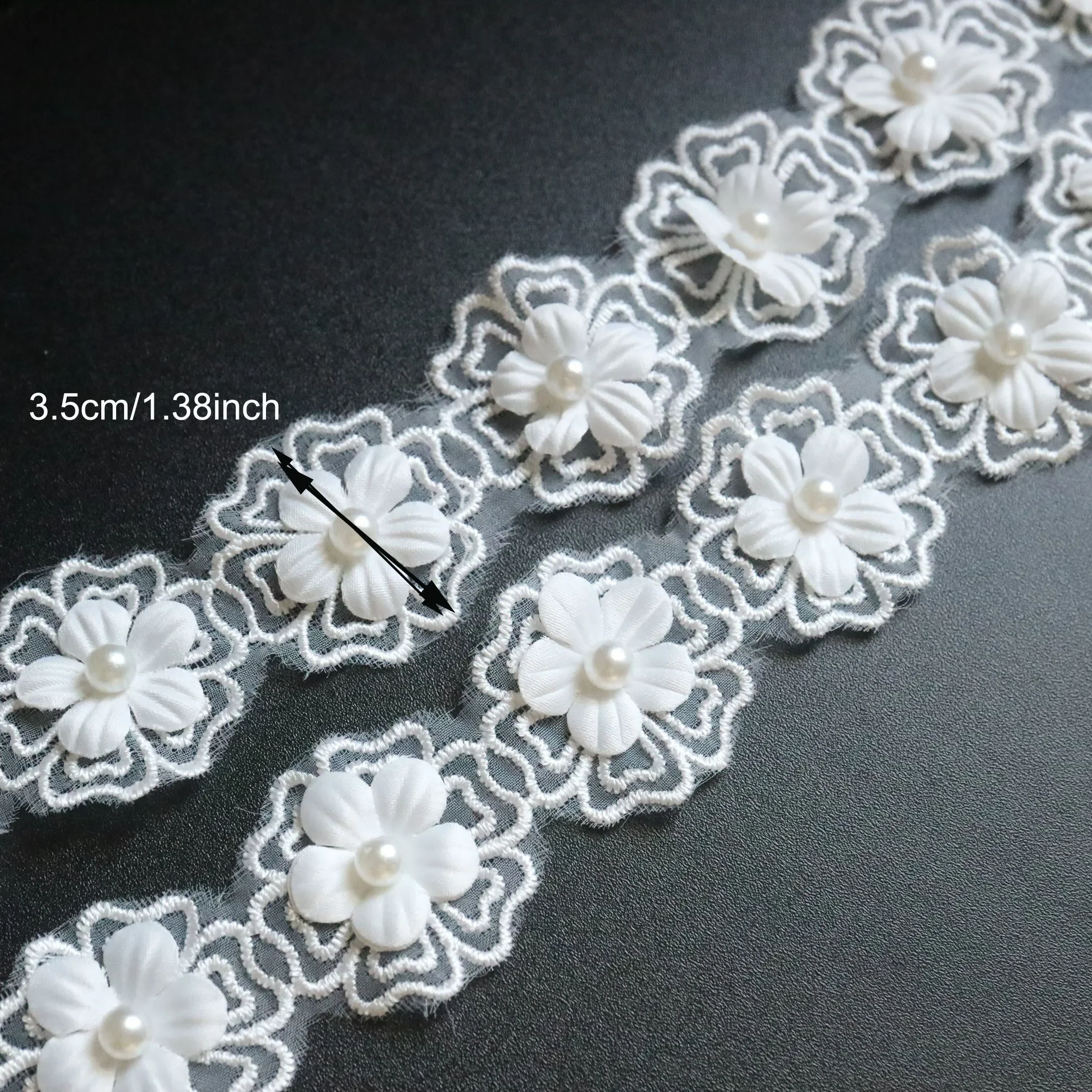 5 ярдов, 3D вышивка, цветы, кружевная отделка из бисера для одежды, кружевная лента, декоративная отделка занавесок, аксессуары для шитья своими руками
5 ярдов, 3D вышивка, цветы, кружевная отделка из бисера для одежды, кружевная лента, декоративная отделка занавесок, аксессуары для шитья своими руками