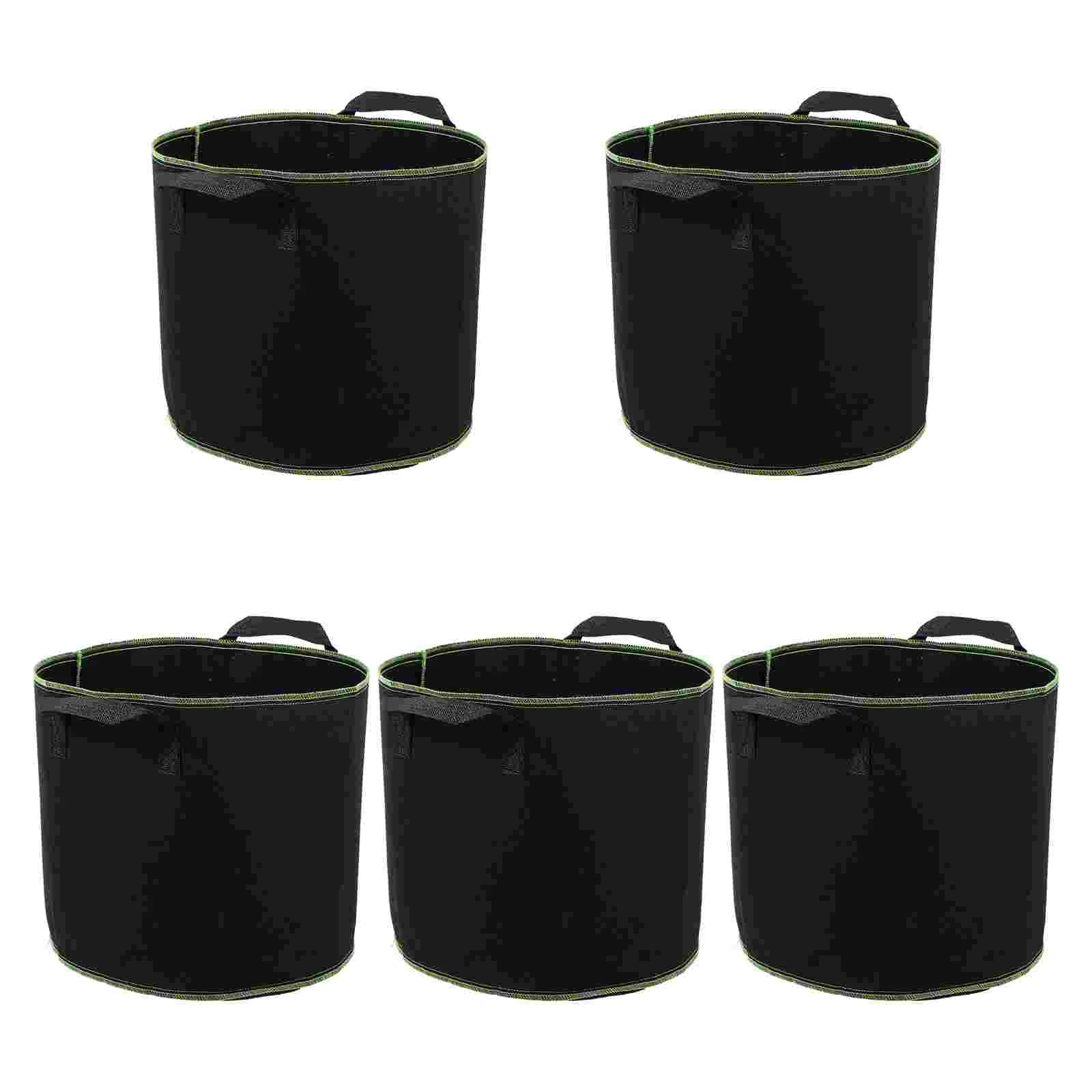 5 Pcs Containers Planting Bucket Seedling Bag Planter Premium Garden Bags Flower Growing
5 Pcs Containers Planting Bucket Seedling Bag Planter Premium Garden Bags Flower Growing