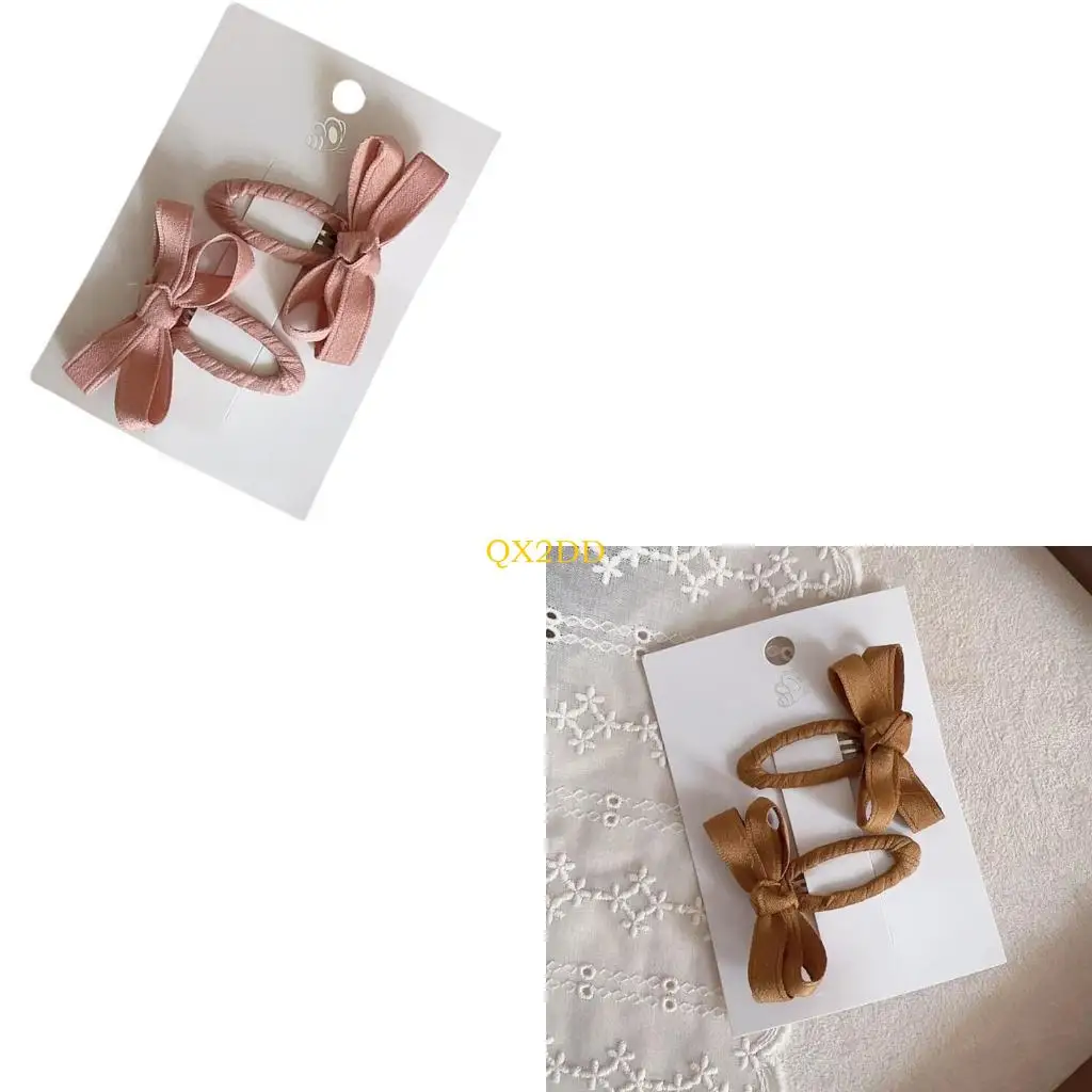 QX2D 1 Pair Fashionable Baby Hairclips Leaf Color Series Bowknot Hair Clips Sweet Hairpins Headdress Props for Little Girls
QX2D 1 Pair Fashionable Baby Hairclips Leaf Color Series Bowknot Hair Clips Sweet Hairpins Headdress Props for Little Girls