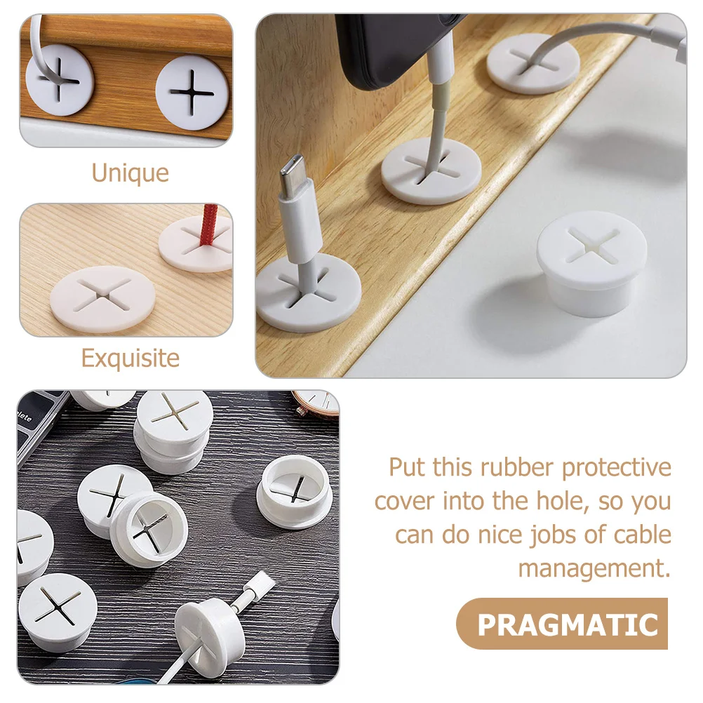 12Pcs Dustproof Cable Wire Grommet Hole Cover Desk Cable Cord Organizer Rubber Wire Hole Cover for Office Furniture
12Pcs Dustproof Cable Wire Grommet Hole Cover Desk Cable Cord Organizer Rubber Wire Hole Cover for Office Furniture