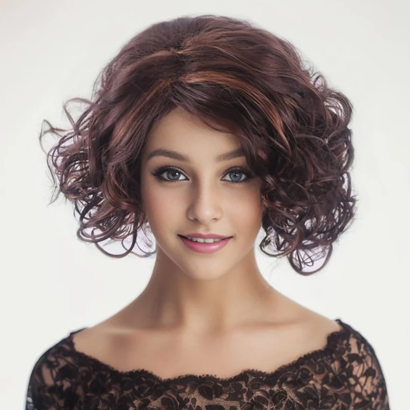 Popular Mixed Color Curly Wigs Synthetic Fiber Wigs High Temperature Silk Wigs Suitable for Women's Daily Life and Parties
Popular Mixed Color Curly Wigs Synthetic Fiber Wigs High Temperature Silk Wigs Suitable for Women's Daily Life and Parties