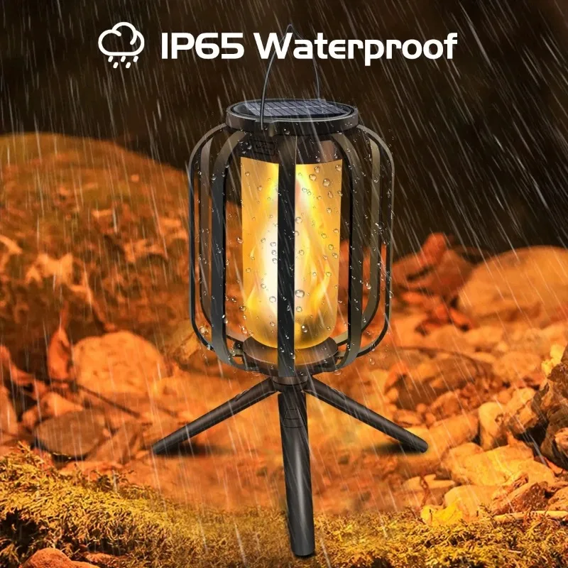 Солнечный светодиодный фонарь с эффектом пламени, водонепроницаемый IP65, перезаряжаемый, с треногой, для кемпинга, патио и сада
Солнечный светодиодный фонарь с эффектом пламени, водонепроницаемый IP65, перезаряжаемый, с треногой, для кемпинга, патио и сада