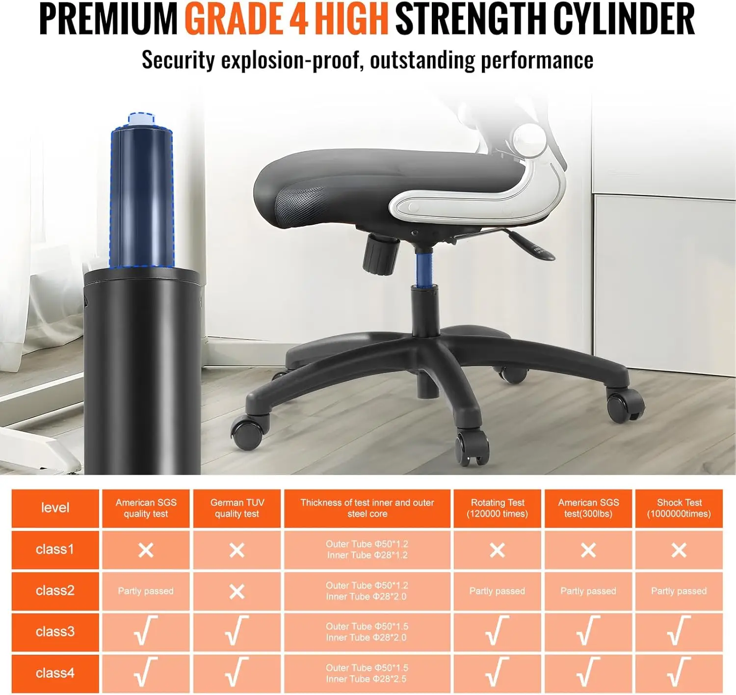 Vevor Office Chair Base Replacement, 28"", 2500 Lbs Static Load, Heavy Duty Universal Computer Desk Chair Stool Base Part With
Vevor Office Chair Base Replacement, 28"", 2500 Lbs Static Load, Heavy Duty Universal Computer Desk Chair Stool Base Part With