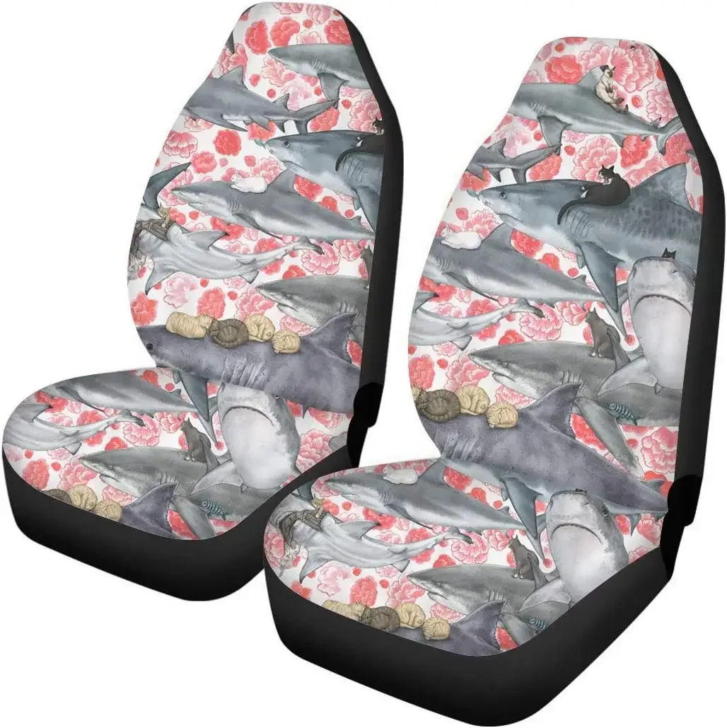 Animals Shark Cat Flower Printed Auto Seat Protector 2 Pack Vehicle Seat Protector Car Mat Covers Fit Most Vehicle Cars Sedan
Animals Shark Cat Flower Printed Auto Seat Protector 2 Pack Vehicle Seat Protector Car Mat Covers Fit Most Vehicle Cars Sedan
