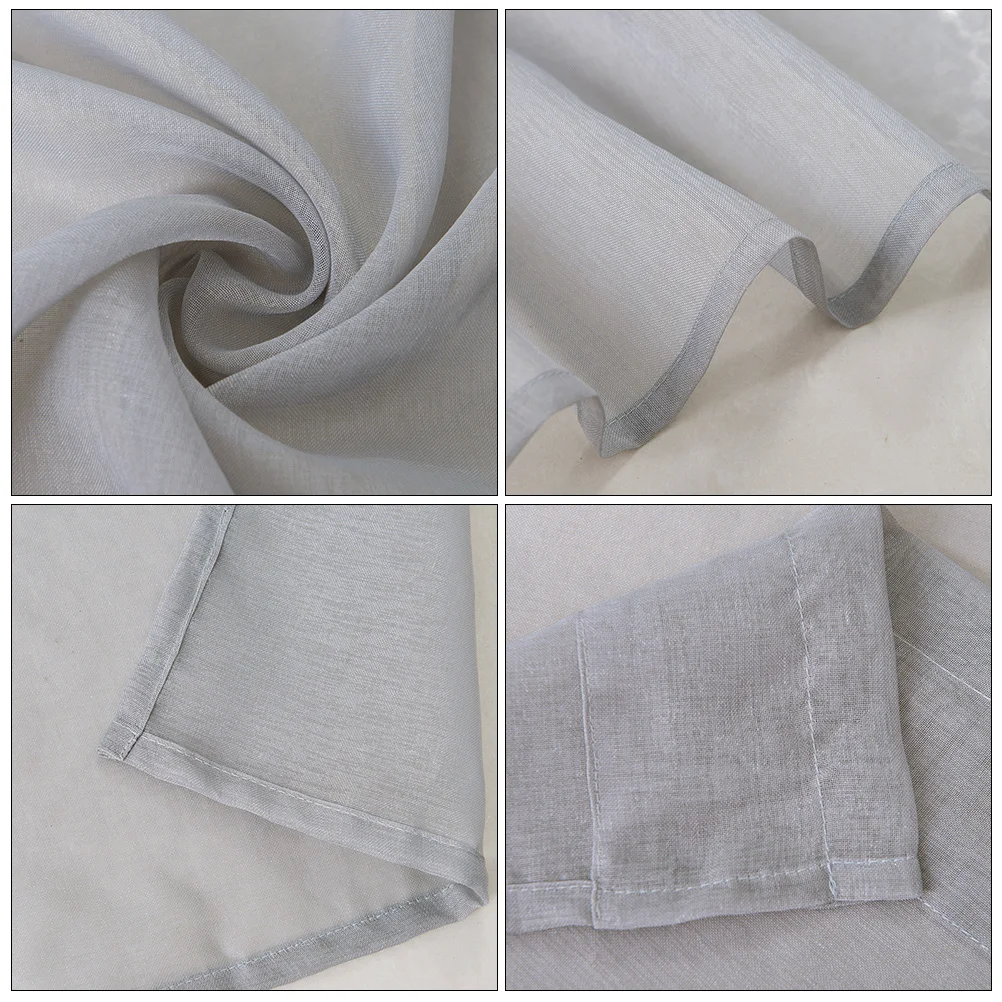Gray Linen Sheer Curtain Kitchen Bedroom Decor Home Accessory Washable Wear-Resistant Breathable Short Curtains For
Gray Linen Sheer Curtain Kitchen Bedroom Decor Home Accessory Washable Wear-Resistant Breathable Short Curtains For
