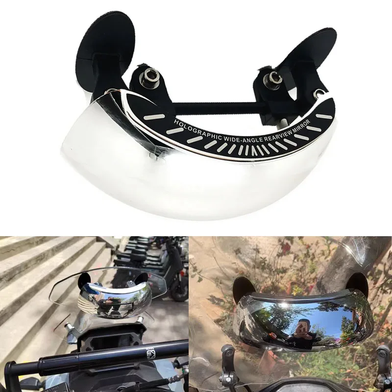 For BMW F800GS F700GS F650GS F800 GS ADV F700 F650 GS Motorcycle Windscreen 180 Degree Holographic Wide angle Rear View Mirror
For BMW F800GS F700GS F650GS F800 GS ADV F700 F650 GS Motorcycle Windscreen 180 Degree Holographic Wide angle Rear View Mirror