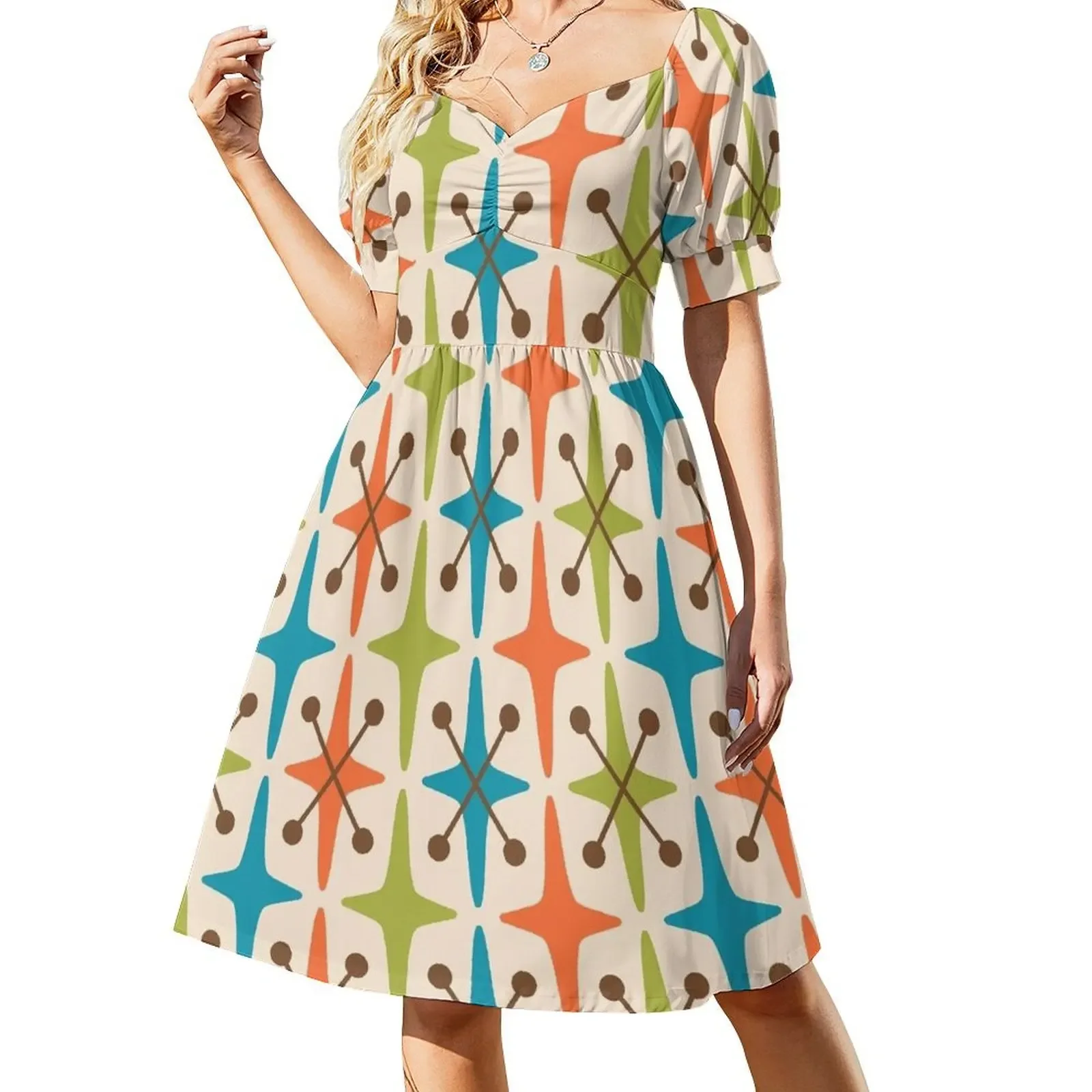 Mid Century Modern Decoration Short-Sleeved Dress Cocktail of dresses birthday dress
Mid Century Modern Decoration Short-Sleeved Dress Cocktail of dresses birthday dress