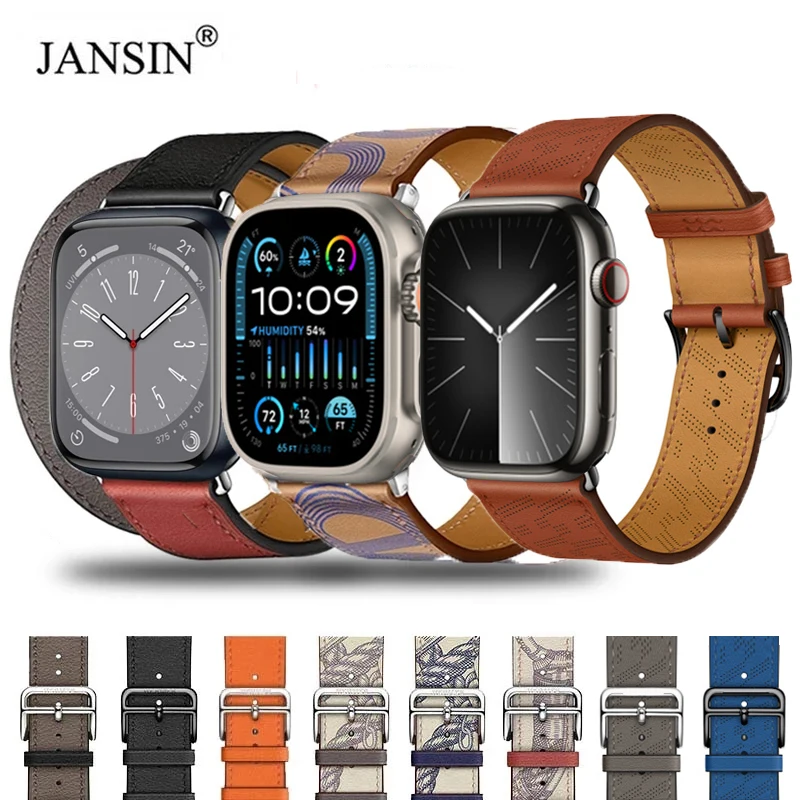 Ремешок из натуральной кожи с логотипом для Apple Watch Series 9 8 7 6, кожаный браслет для iWatch Ultra 2 49 мм 40 мм 44 мм 41 мм 45 мм
Ремешок из натуральной кожи с логотипом для Apple Watch Series 9 8 7 6, кожаный браслет для iWatch Ultra 2 49 мм 40 мм 44 мм 41 мм 45 мм