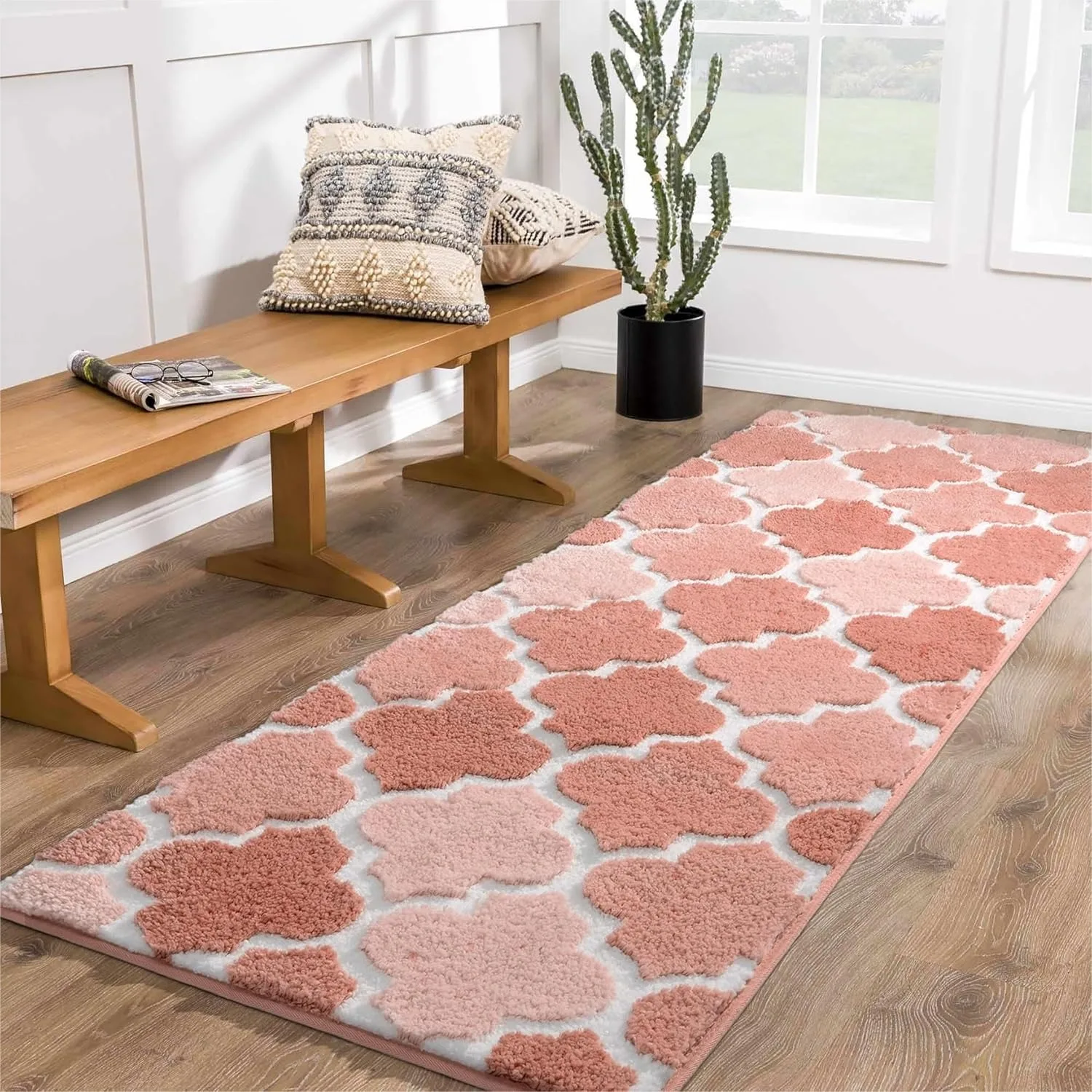 DEXDE Non-Slip Bathroom Rugs Runner 24x60, Extra Absorbent Shaggy Large Bath Mats Machine Washable for Bathroom Bedroom Hallway
DEXDE Non-Slip Bathroom Rugs Runner 24x60, Extra Absorbent Shaggy Large Bath Mats Machine Washable for Bathroom Bedroom Hallway